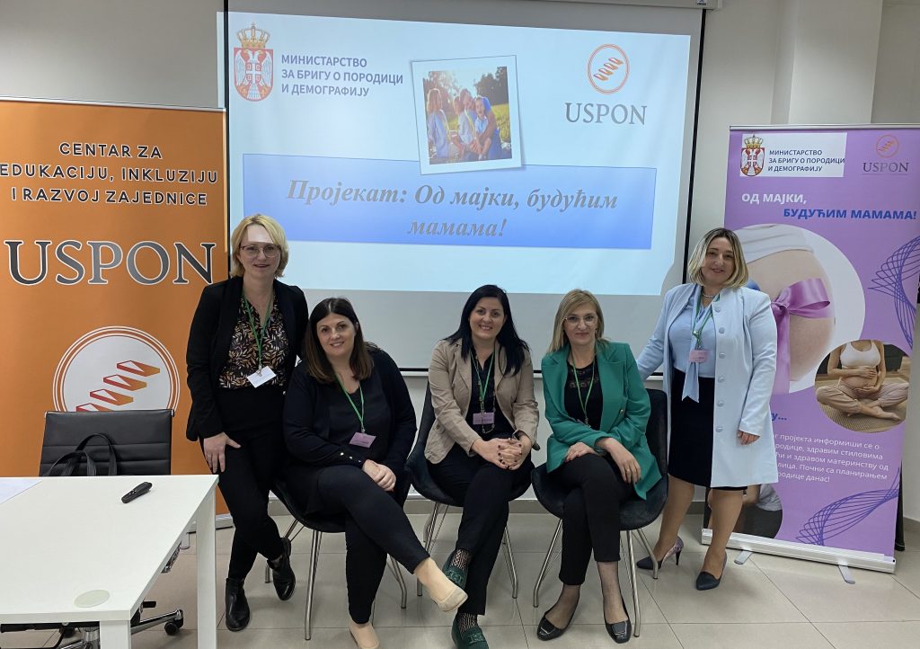 Realizovan projekat „Od majki, budućim mamama“